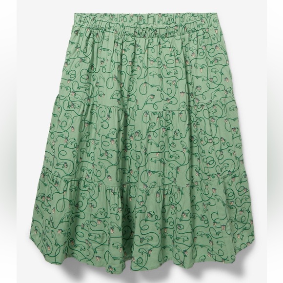 EUC Her Universe Star Wars The Mandalorian Grogu Plus Size Midi Skirt - Picture 2 of 12